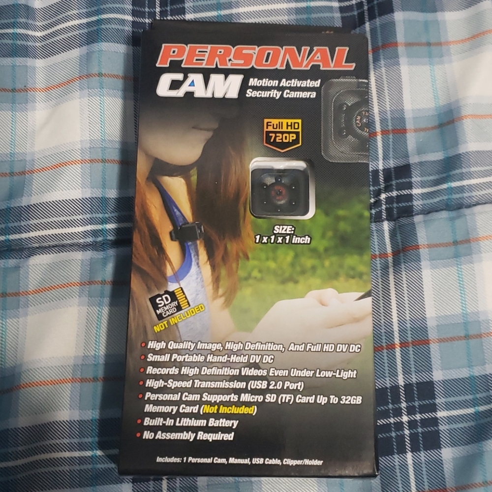 New personal camera motion activated